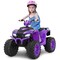 Red 24V Electric Ride-On ATV for Kids with Wireless Connection, 3-8 Years Old